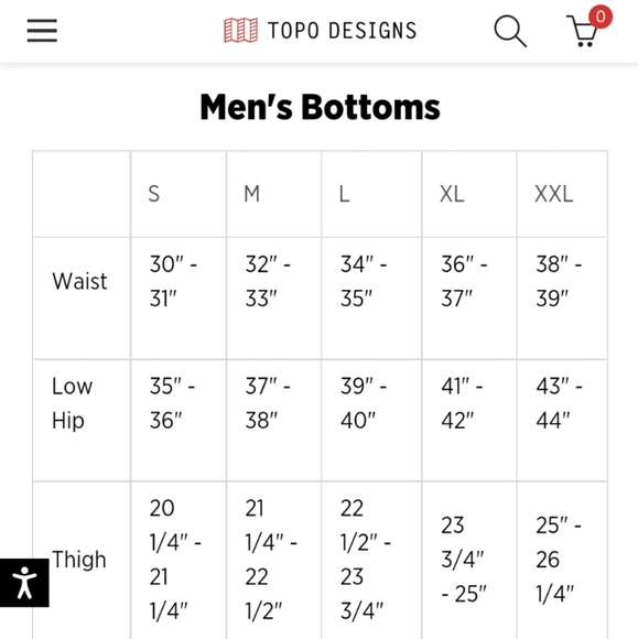 Topo Designs Dirt Pants medium khaki color - Picture 6 of 6